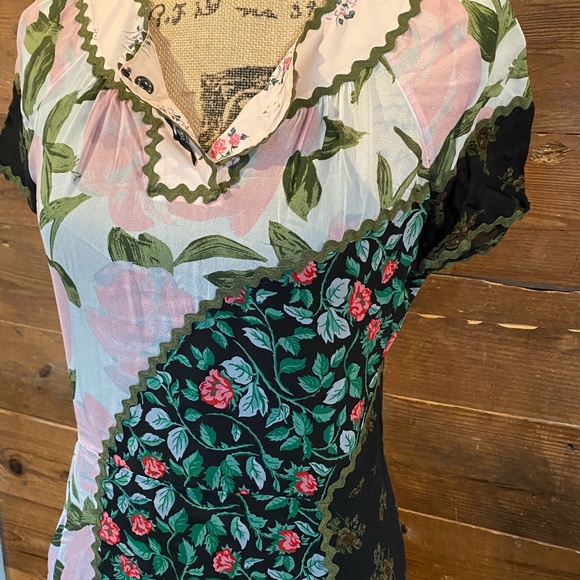 Coach Mixed Print Circle Dress - Picture 2 of 5